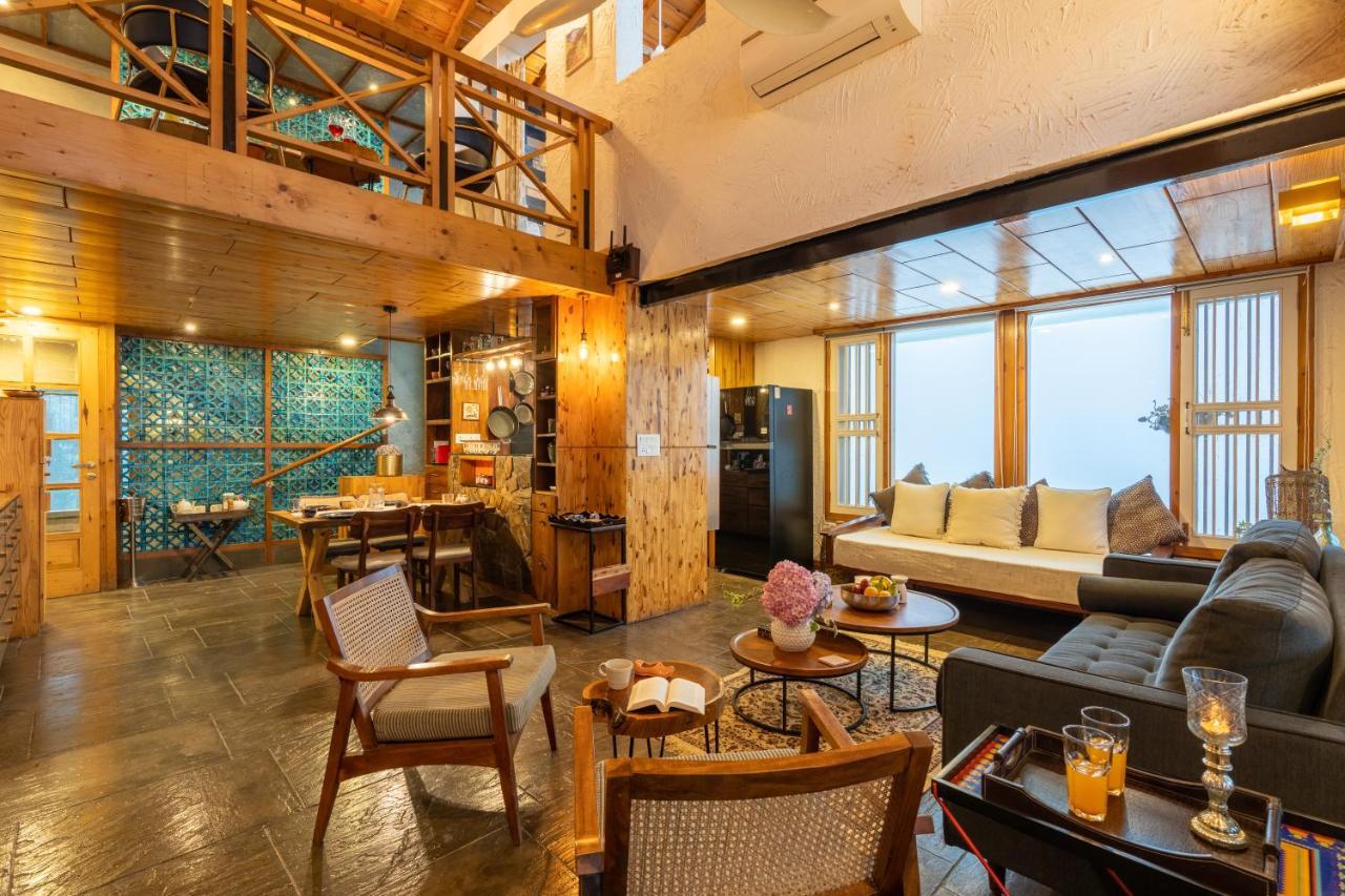 Saffronstays Hydrangea Hill, Mukteshwar Kāthgodām Dış mekan fotoğraf