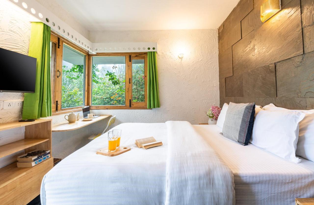 Saffronstays Hydrangea Hill, Mukteshwar Kāthgodām Dış mekan fotoğraf